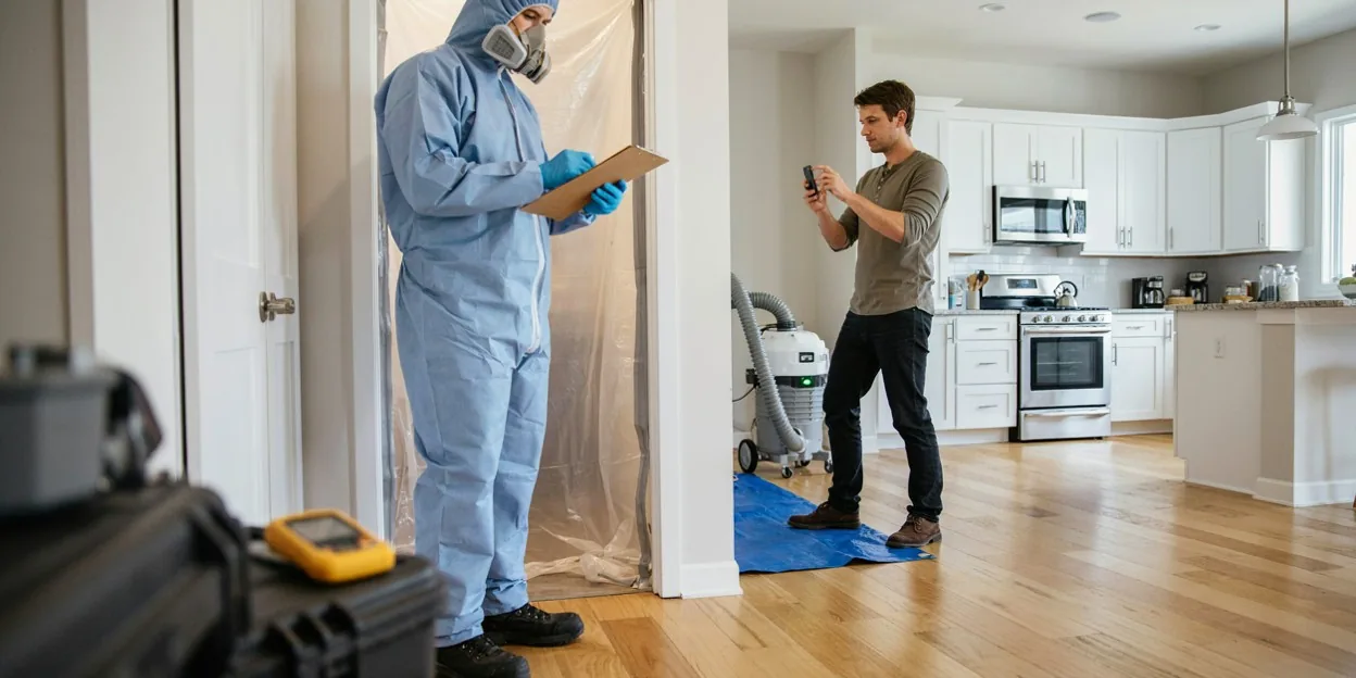 Water damage restoration in Marietta, GA
